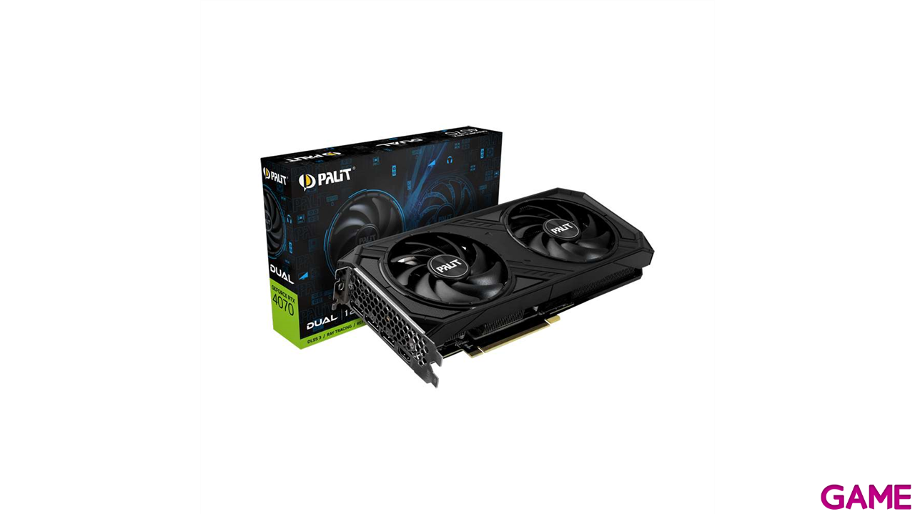 Palit GeForce RTX 4070 12GB GDDR6X - Tarjeta Grafica Gaming-0
