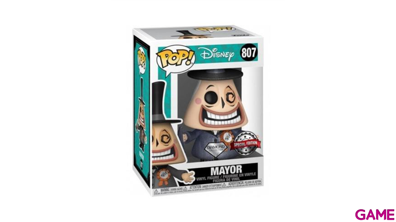 Figura POP Disney Pesadilla Antes de Navidad Mayor Exclusive-1