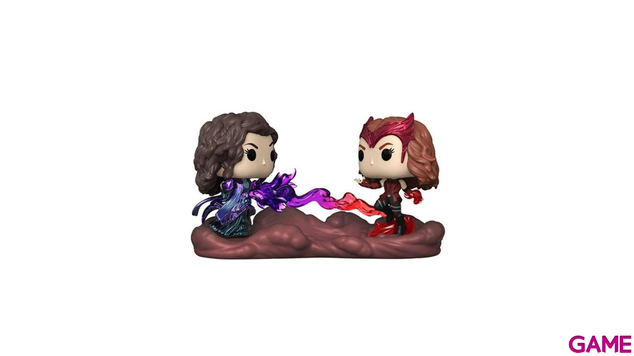 Figura POP Moment Marvel WandaVision Agatha Harkness Vs The Scarlet Witch Exclusive-0