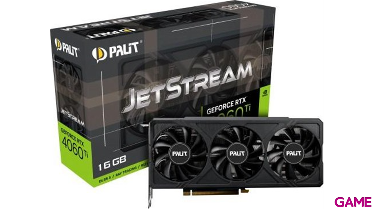 Palit NE6406T019T1-1061J tarjeta gráfica NVIDIA GeForce RTX 4060 Ti 16 GB GDDR6-0