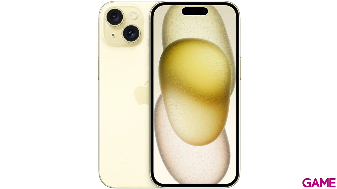 Apple iPhone 15 Plus 128GB Amarillo - Telefono Movil-2
