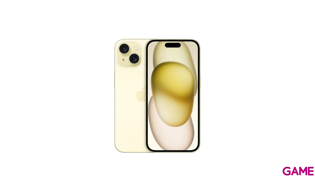 Apple iPhone 15 256GB Amarillo - Telefono Movil-0