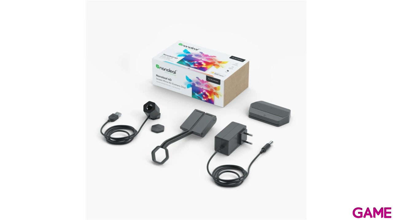 Nanoleaf Kit iluminacion TV 4D Cam S-Mirror - Iluminacion-1