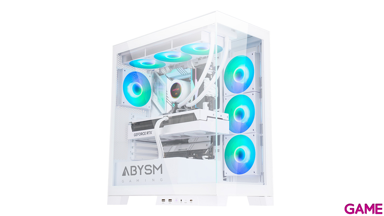 Abysm Danube Sava H500 White Torre ATX Blanco - Caja Ordenador-1