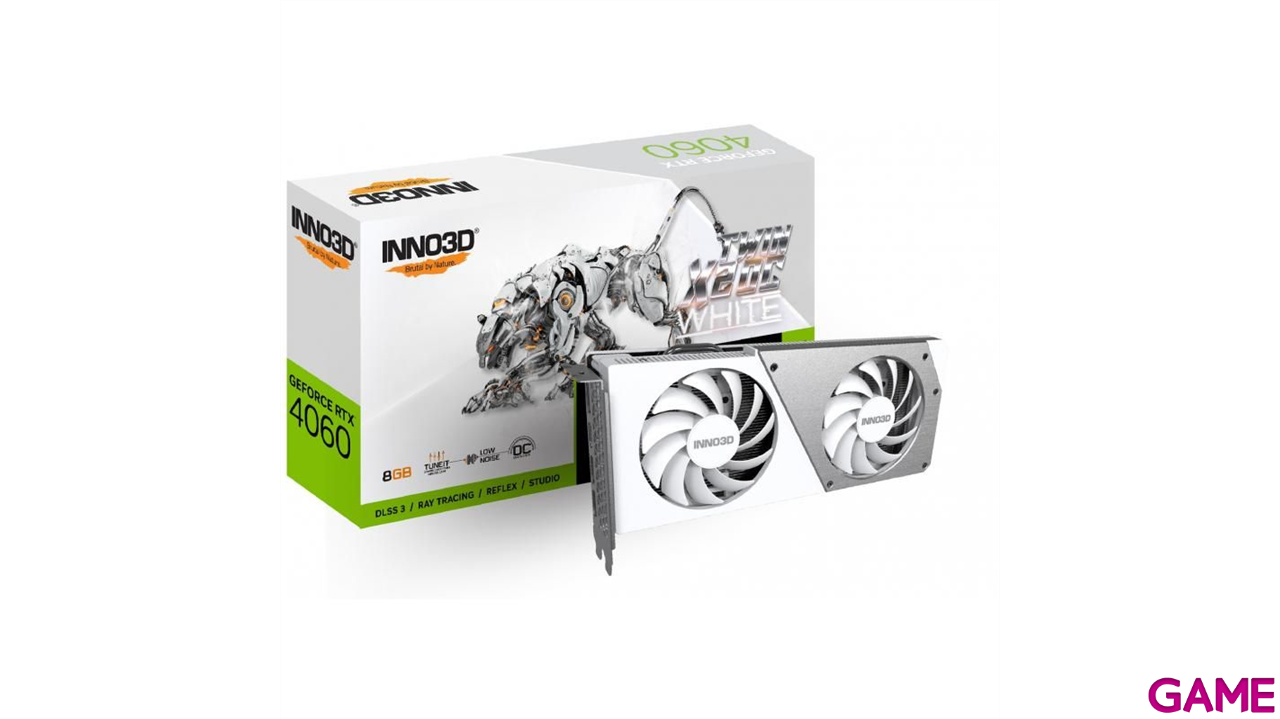 Tarjeta Gráfica Inno3D NVIDIA GeForce RTX 4060 8 GB GDDR6-2