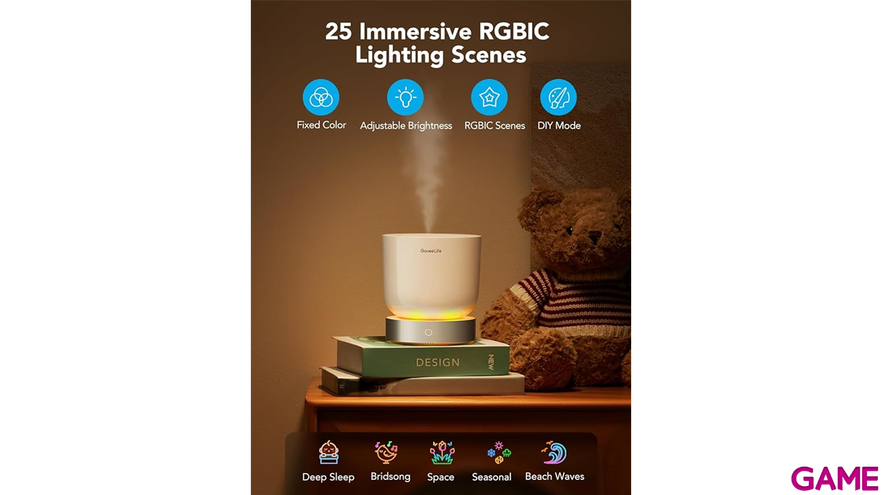 Govee Life Pro Aceites Esenciales RGBIC - Humidificador-0
