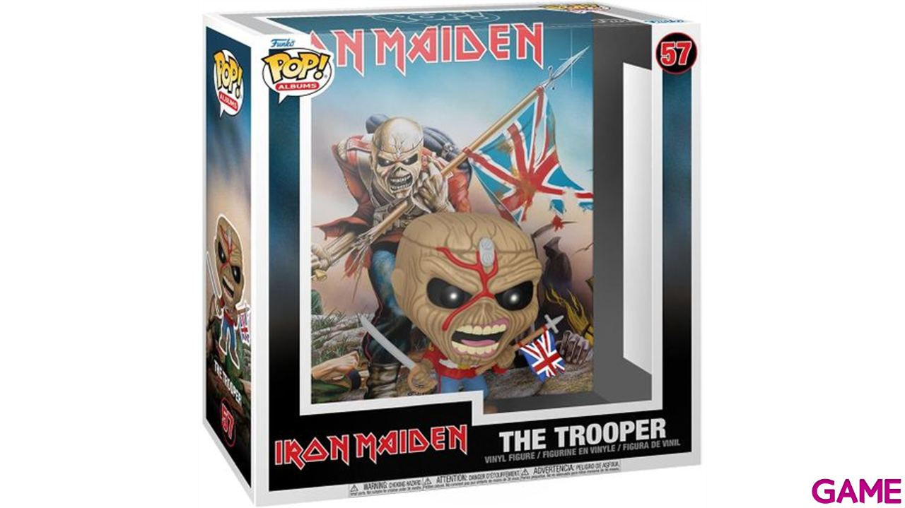 Figura POP Albums Iron Maiden The Trooper-1