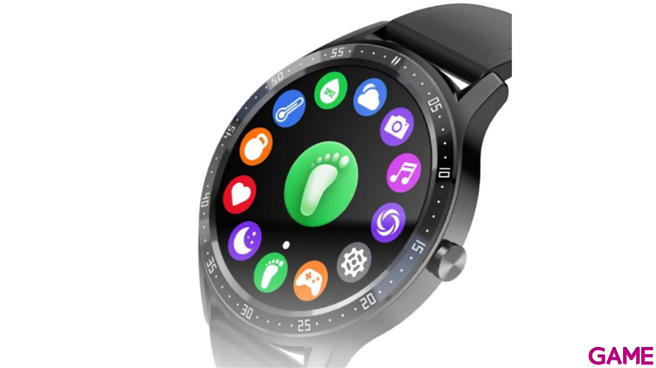MaxCom FW43COBALT2BLACK Relojes inteligentes y deportivos 3,25 cm (1.28