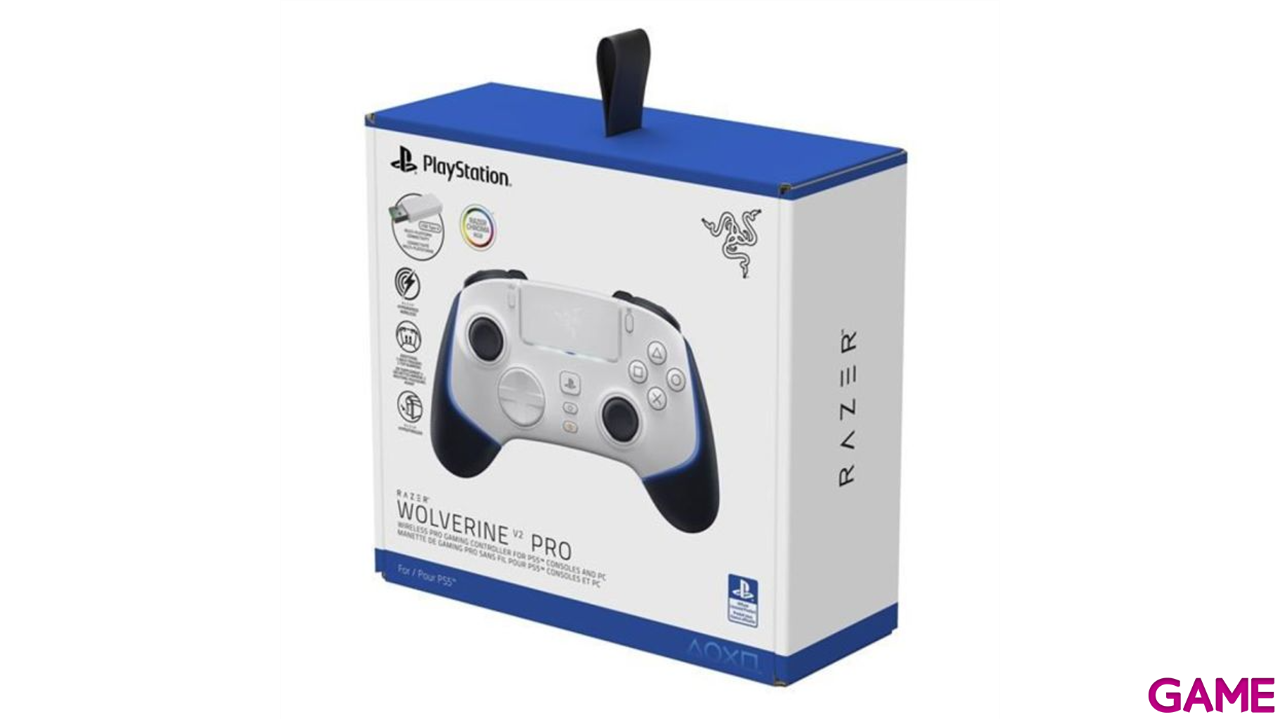 Razer Wolverine V2 Pro PC - PS5 - Blanco - Controller-5