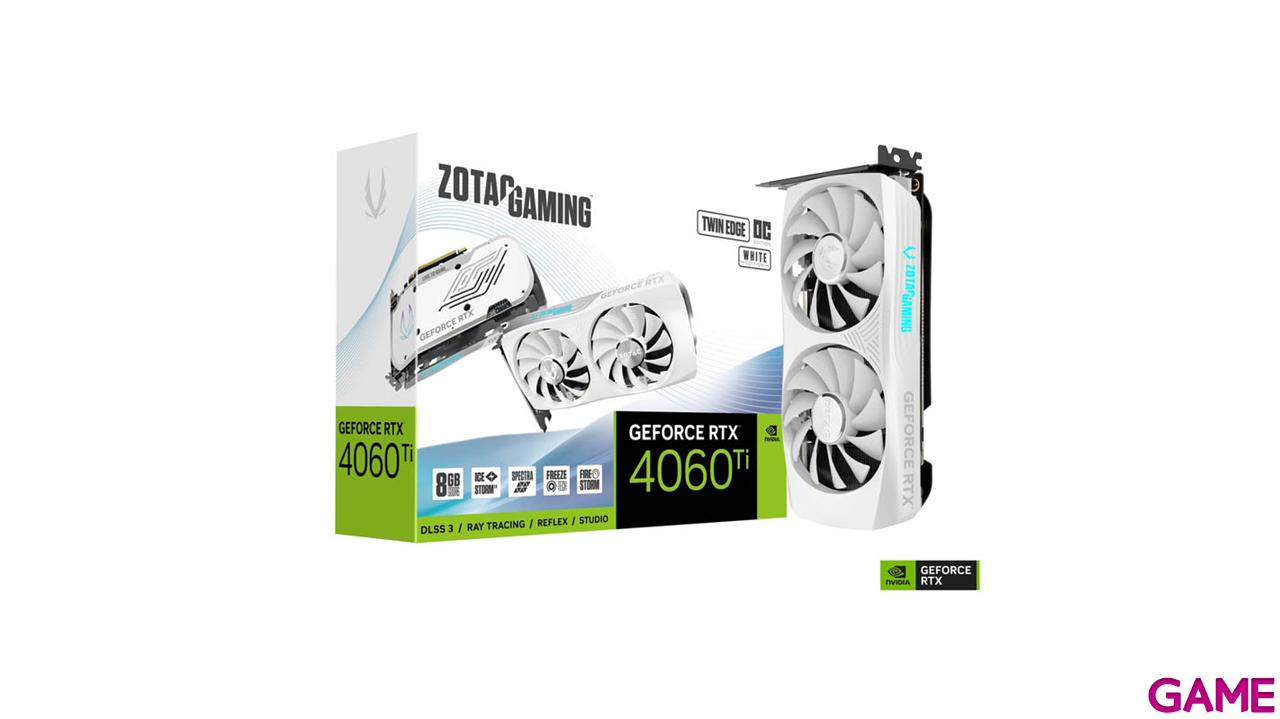 Zotac GeForce RTX 4060 Ti Dual 8GB GDDR6 - Tarjeta Grafica Gaming-0