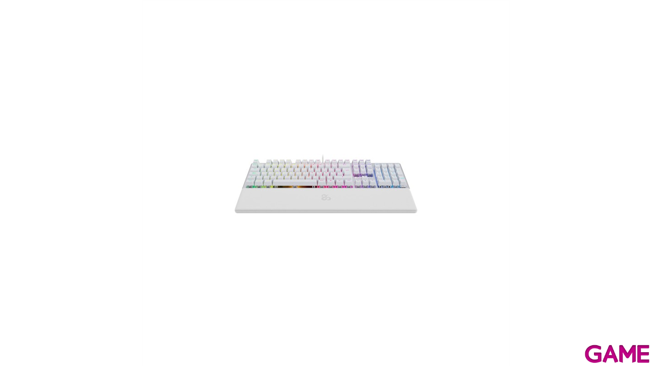 Newskill Gaming NS-KB-SERIKEV2 teclado USB QWERTY Español Blanco-0