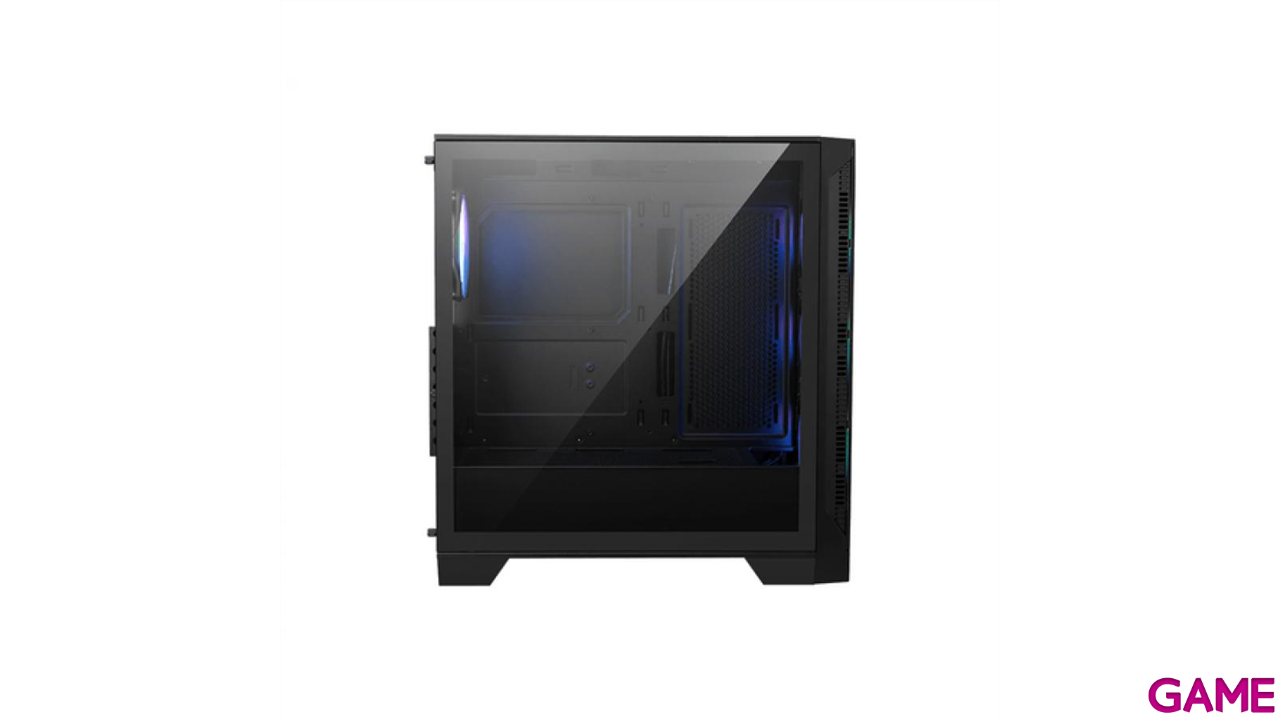 MSI MAG Forge 320R Airflow Transparente Negro - Caja Ordenador-0