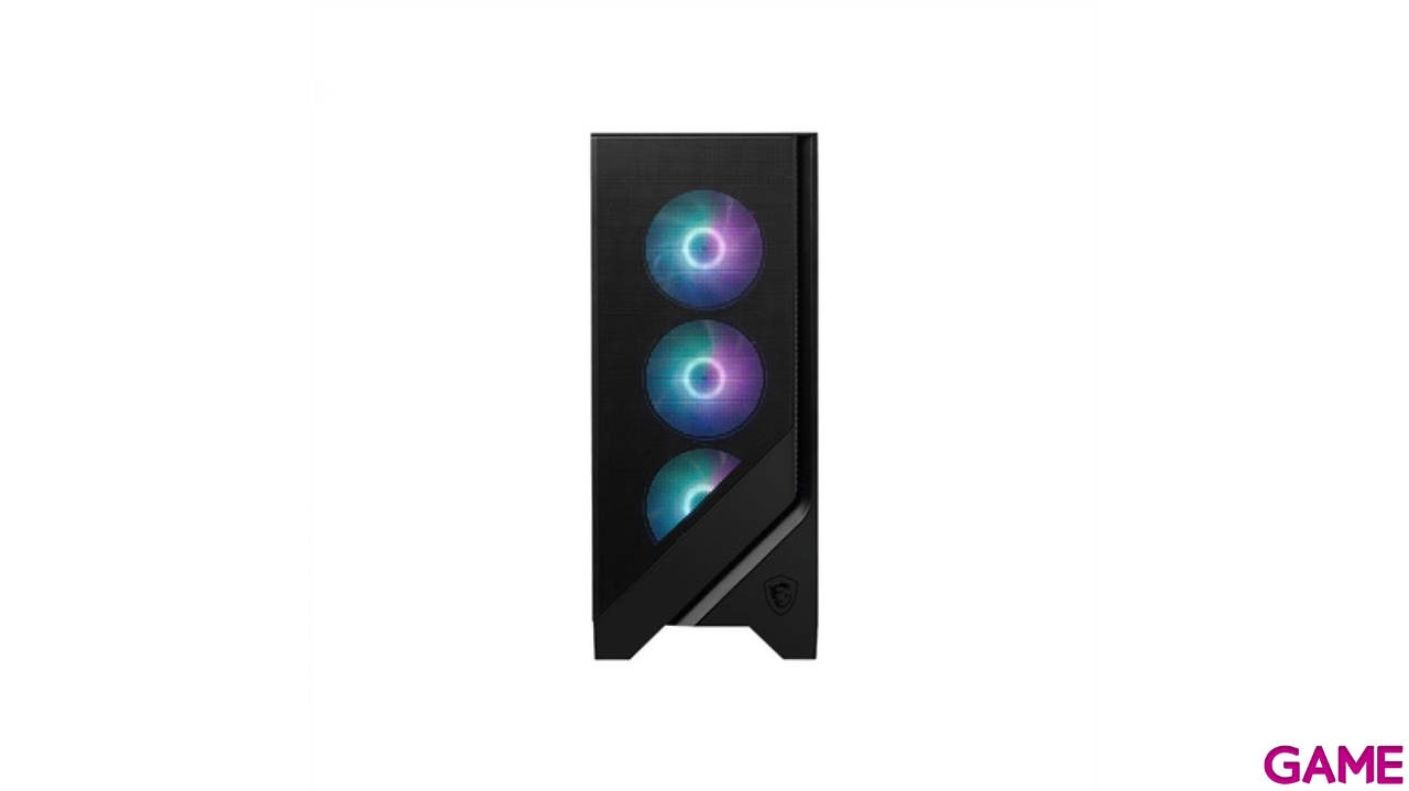MSI MAG Forge 320R Airflow Transparente Negro - Caja Ordenador-1