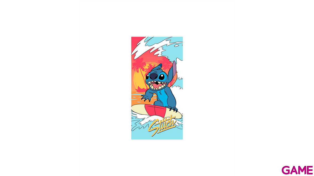 Toalla Stitch Disney algodon-0