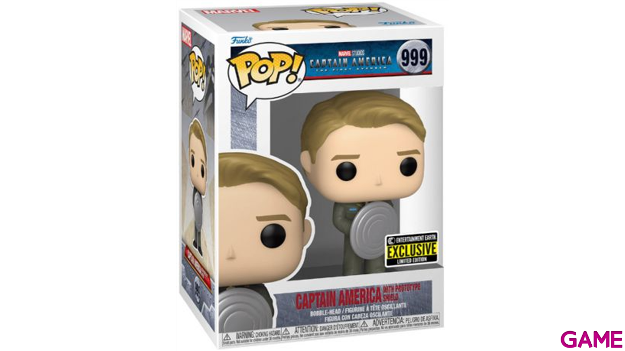 Figura POP Marvel Captain America Captain America Exclusive-0
