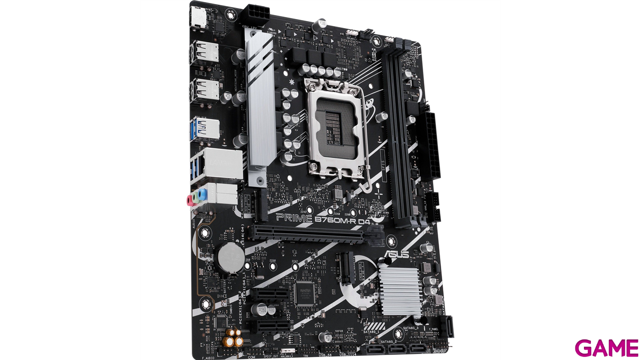 ASUS Placa Base PRIME B760M-R D4 mATX 1700-1