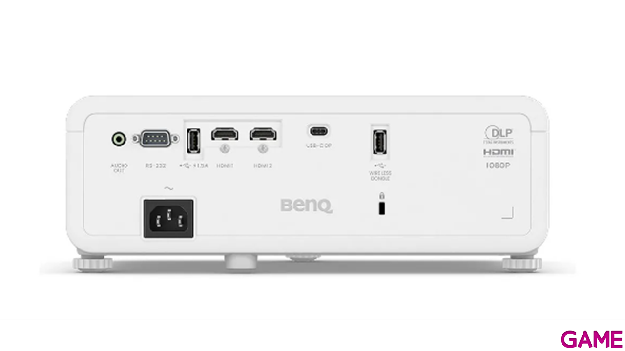 BenQ LH650 videoproyector Proyector de alcance estándar 4000 lúmenes ANSI DLP 1080p (1920x1080) 3D Negro, Blanco-2