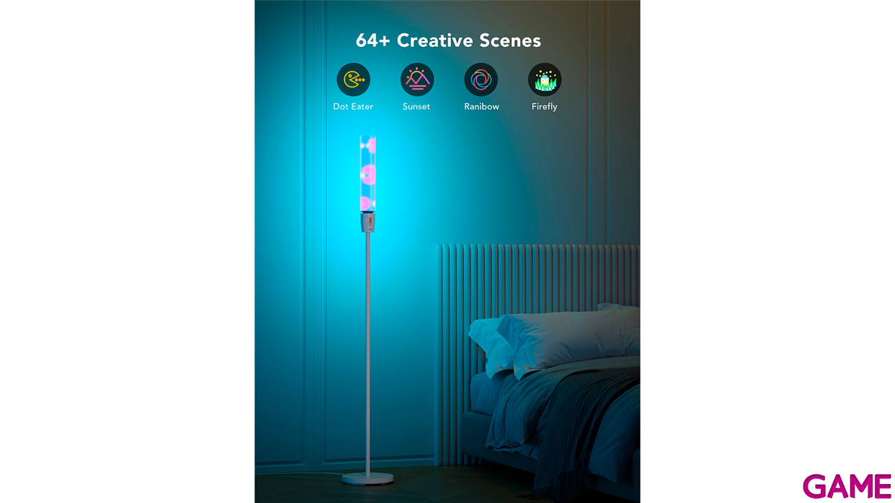 Govee H6078302 RGBICWW Cylinder Floor Lamp - Iluminacion-2