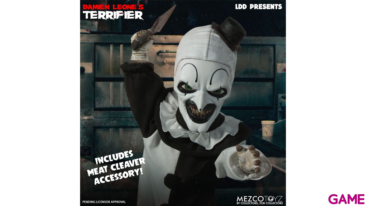 Figura Terrifier LDD Presents Doll Art the Clown de 25 cm-0