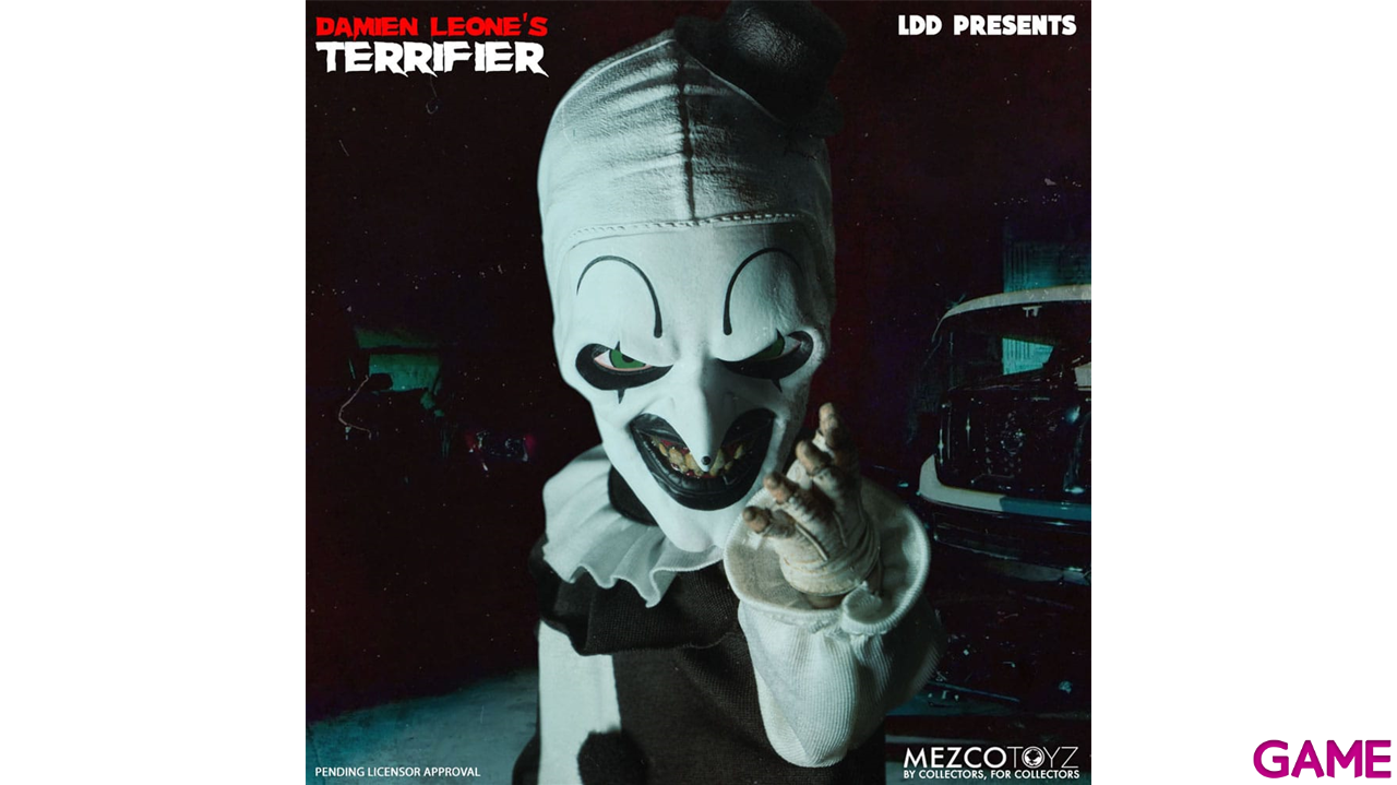 Figura Terrifier LDD Presents Doll Art the Clown de 25 cm-1