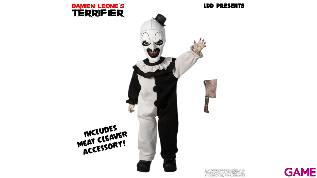 Figura Terrifier LDD Presents Doll Art the Clown de 25 cm-2