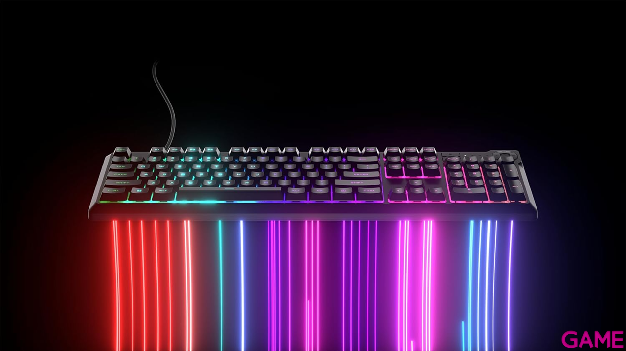 Corsair K55 Core RGB Membrana Negro Spanish Layout - Teclado Gaming-4
