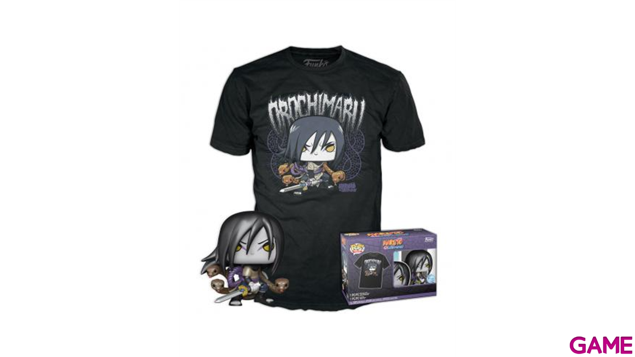 Set figura POP Tee Naruto Shippuden Orochimaru-0