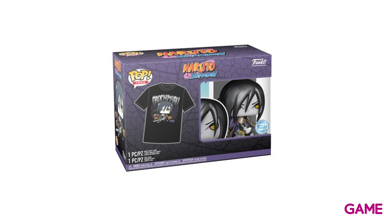 Set figura POP Tee Naruto Shippuden Orochimaru-1