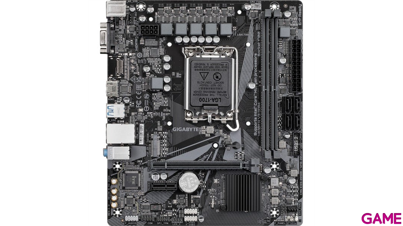 Gigabyte H610M H V3 DDR4  mATX 1700 - Placa Base-1