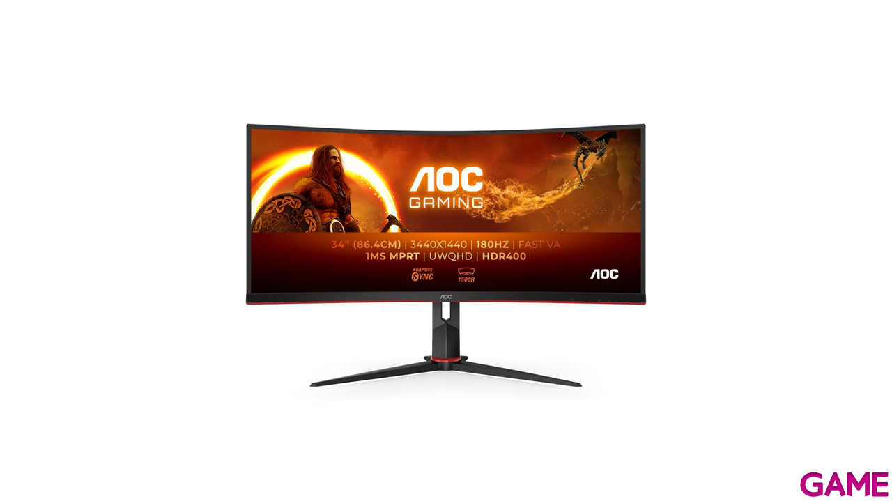 AOC CU34G2X/BK 34