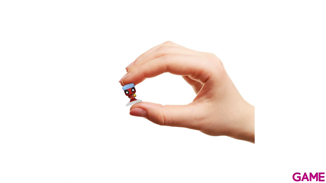 Blister 4 figuras Bitty POP Marvel Deadpool Bathtime-0