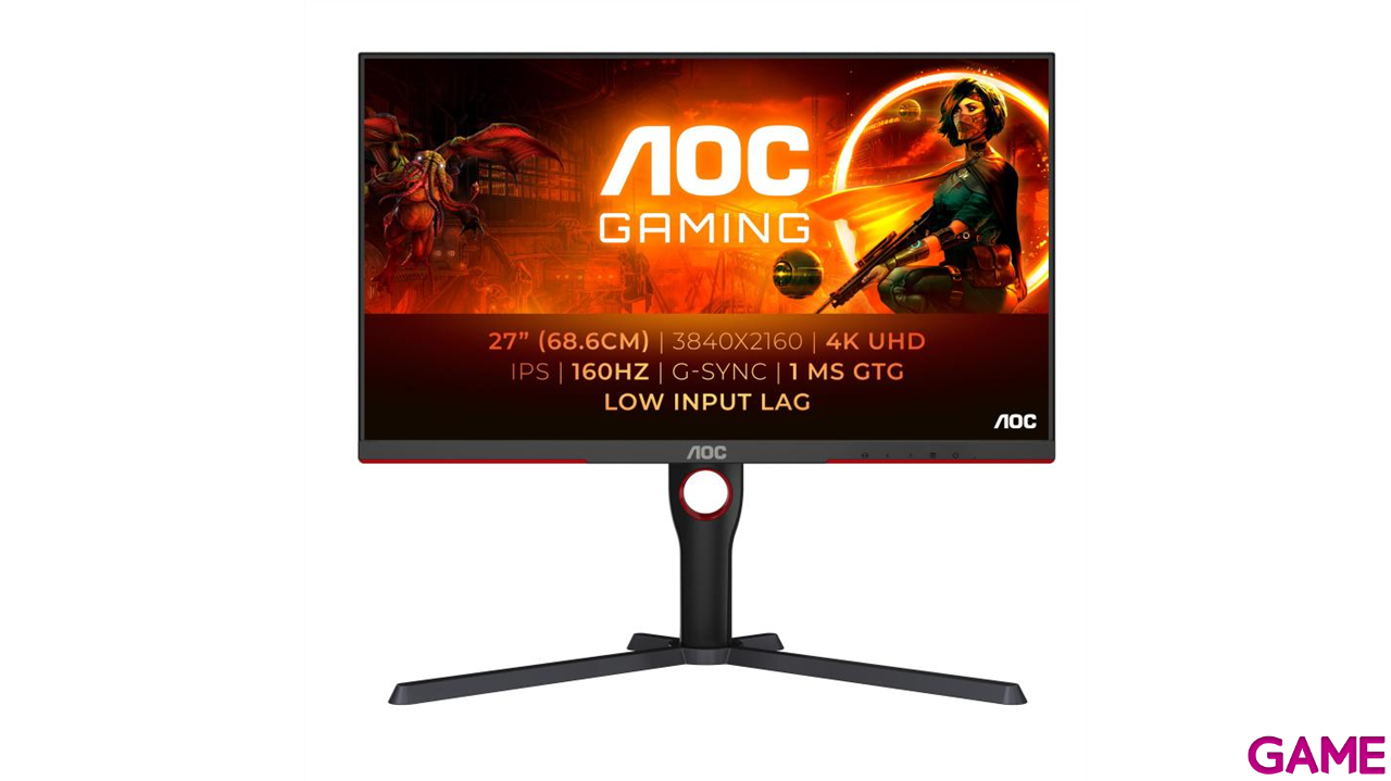 AOC G3 U27G3X 27´´ - IPS - 4K UHD - 160Hz - Monitor Gaming-0