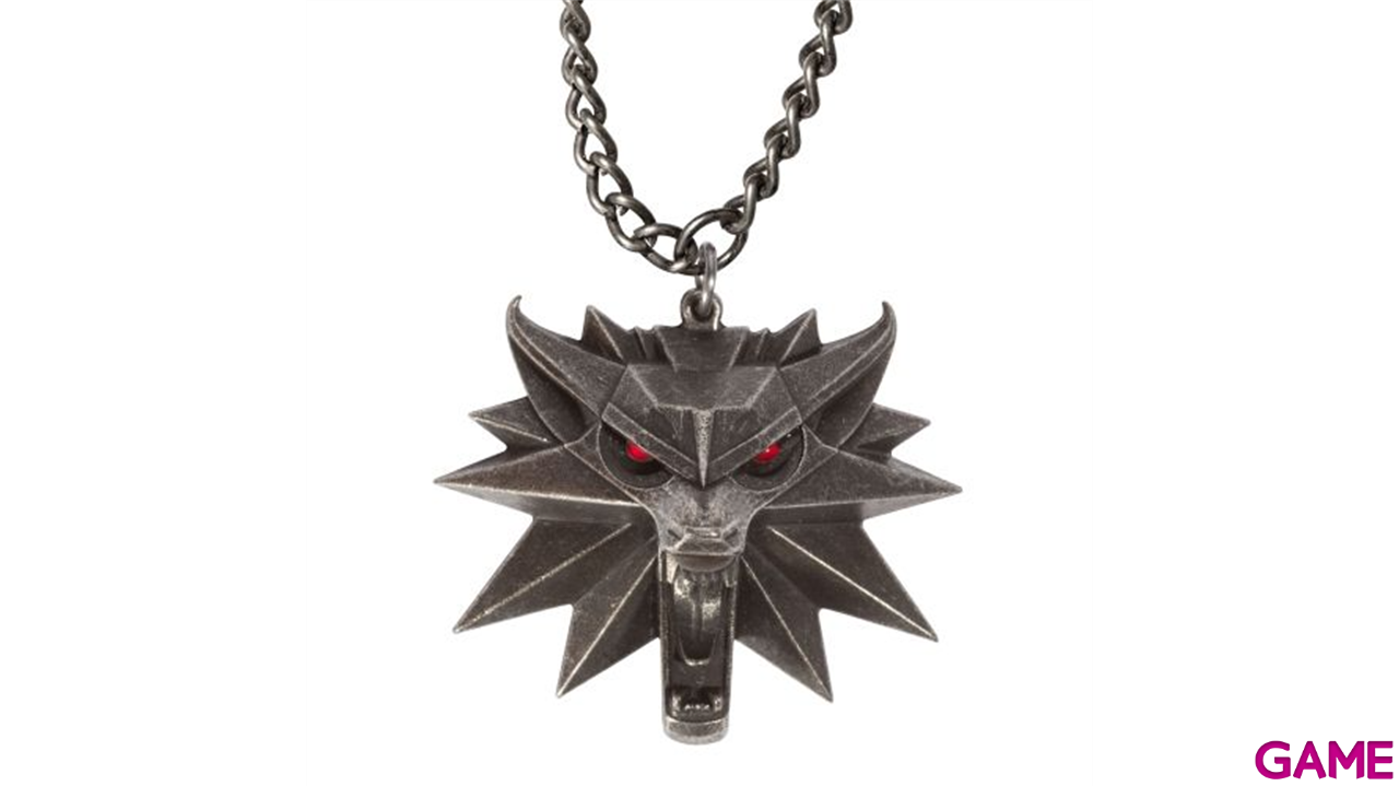 Medallon LED The Witcher 5 cm-0