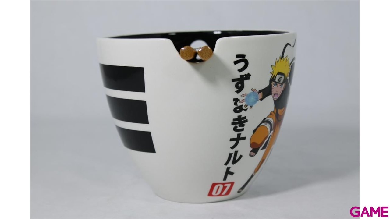 Bowl de ramen con palillos Naruto Shippuden Naruto de 473 ml-2