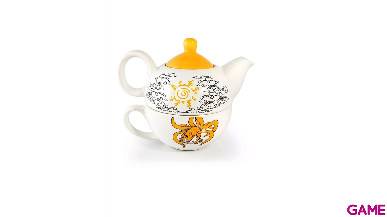 Juego de ceramica de Te con taza + tetera de Naruto Shippuden-2