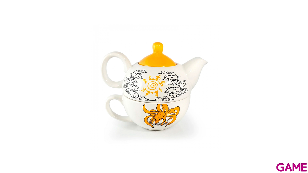 Juego de ceramica de Te con taza + tetera de Naruto Shippuden-3