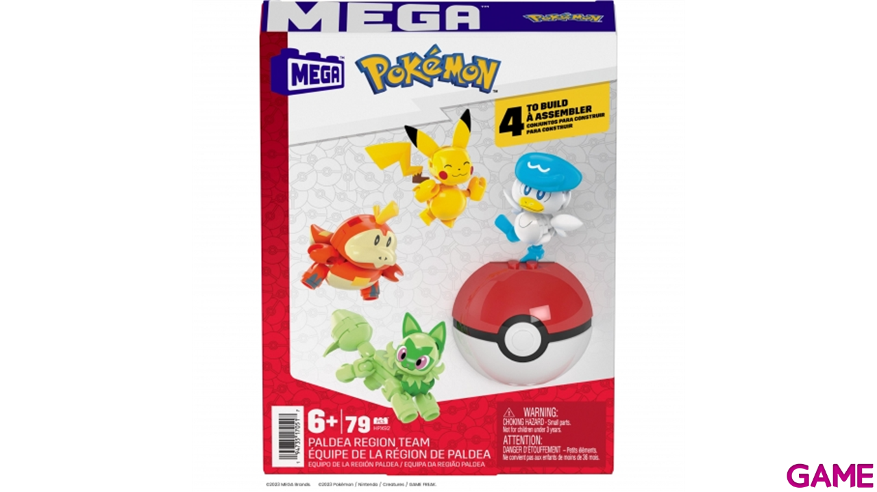 MEGA Construx Pokémon Equipo región Paldea-0