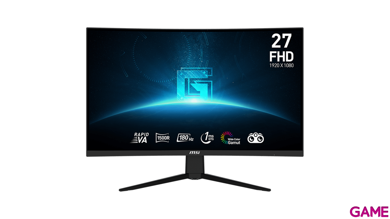 MSI G27C3F 27´´ - Rapid VA - Full HD - 180Hz - Curvo - Monitor Gaming-0