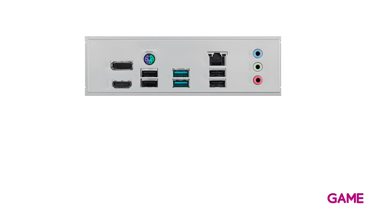 PLACA ASUS PRIME B760M-PLUS,INTEL,1700,B760,4DDR5,128GB,HDMI+DP,4SATA+2M.2,5USB 3.2+1USB-C,2.5GB,MATX-2