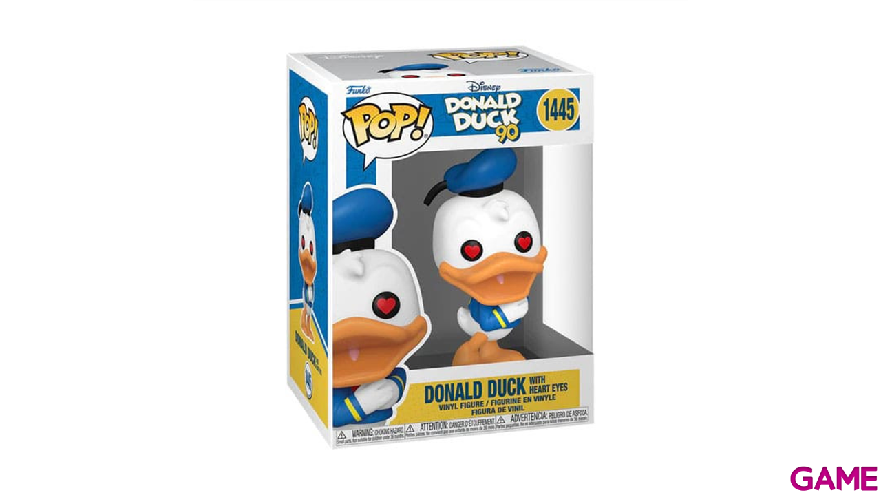 Figura POP Disney 90th Anniversary Donald Duck with heart eyes-1