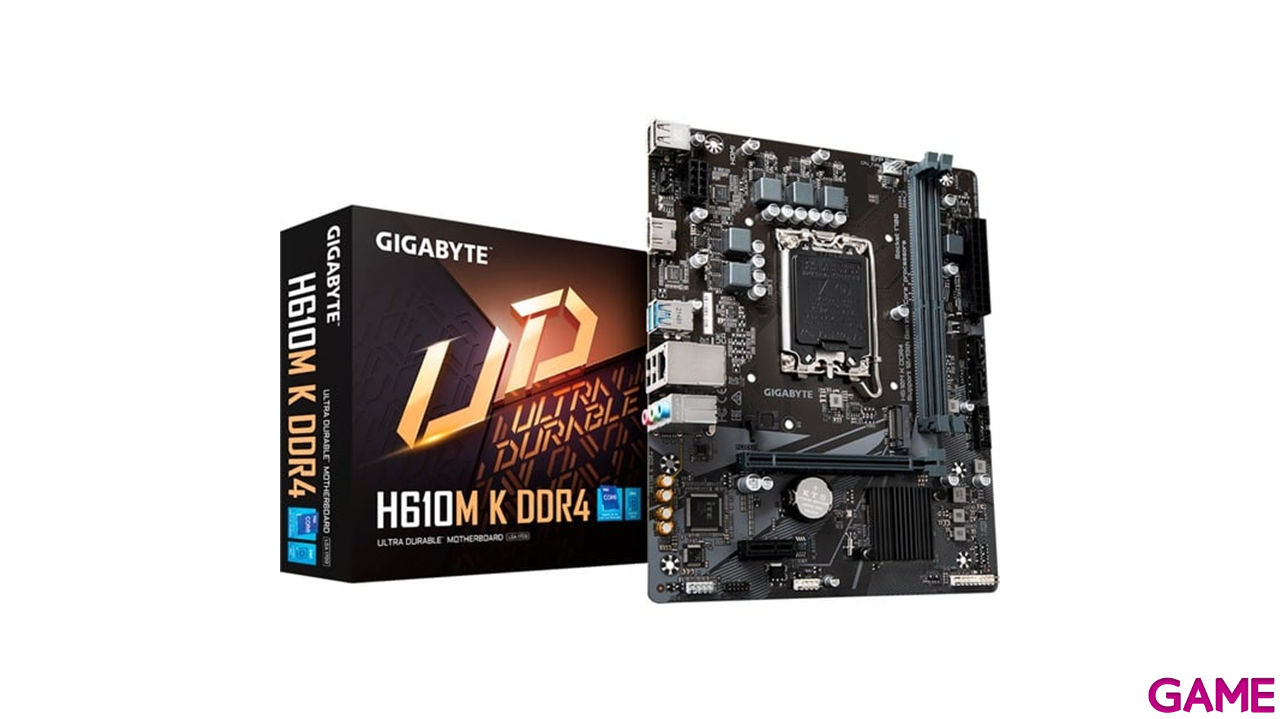 Gigabyte H610M K DDR4  mATX 1700 - Placa Base-0