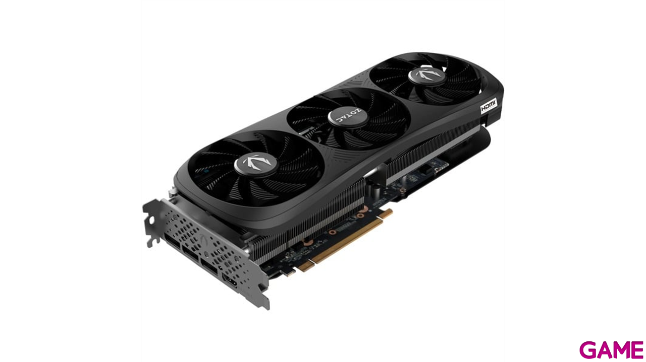 Zotac GeForce RTX 4070 TI Super Trinity OC 16GB GDDR6 Black Edition - Tarjeta Grafica Gaming-0