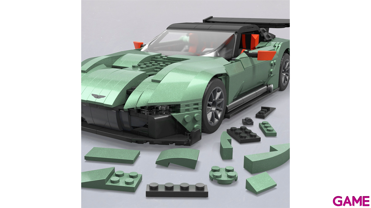 Juego de construccion MEGA Hot Wheels Aston Martin Vulcan-0