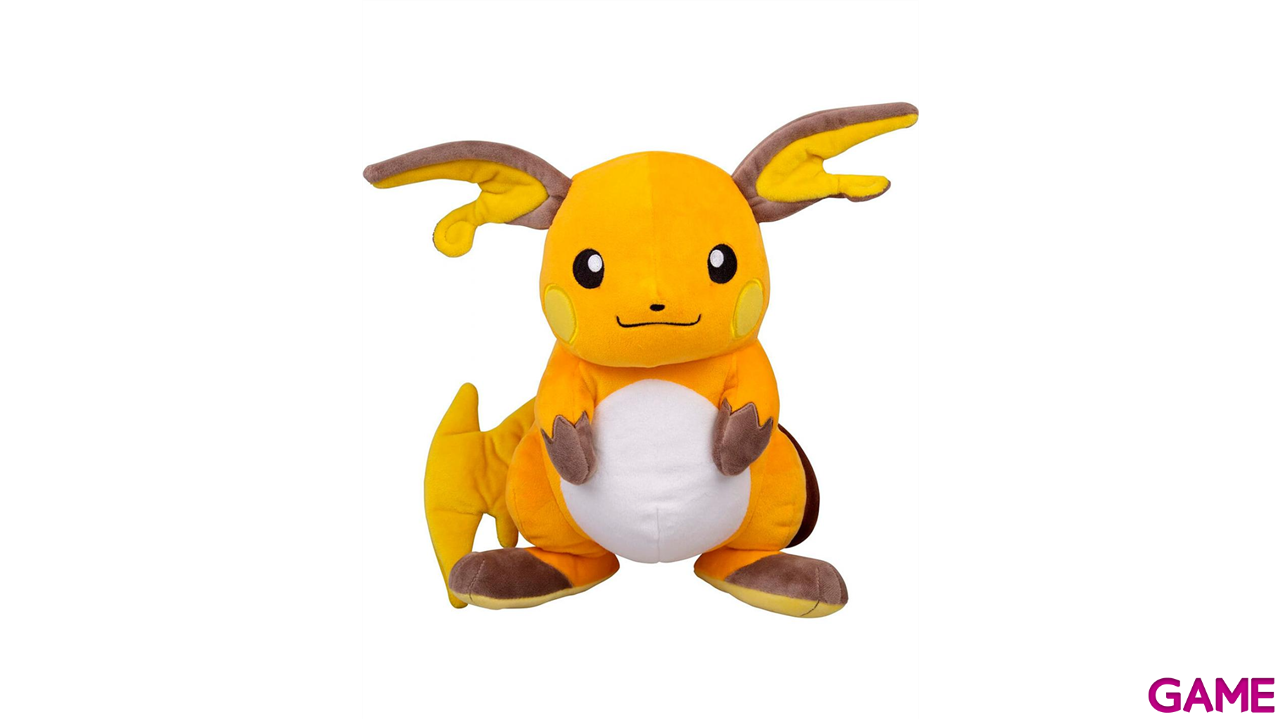 Peluche Raichu Pokemon 25cm-0