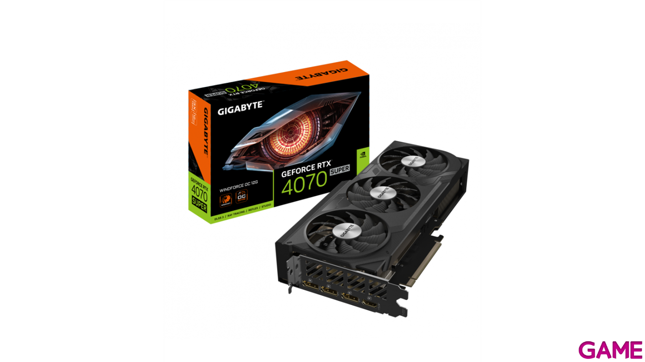 Gigabyte GeForce RTX 4070 Super Windforce OC 12G GDDR6 - Tarjeta Grafica Gaming-2