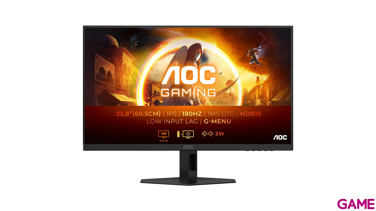 AOC Gaming G4 24G4XE 23.8´´ - Fast IPS - Full HD - 180Hz - HDR10 - Monitor Gaming-0