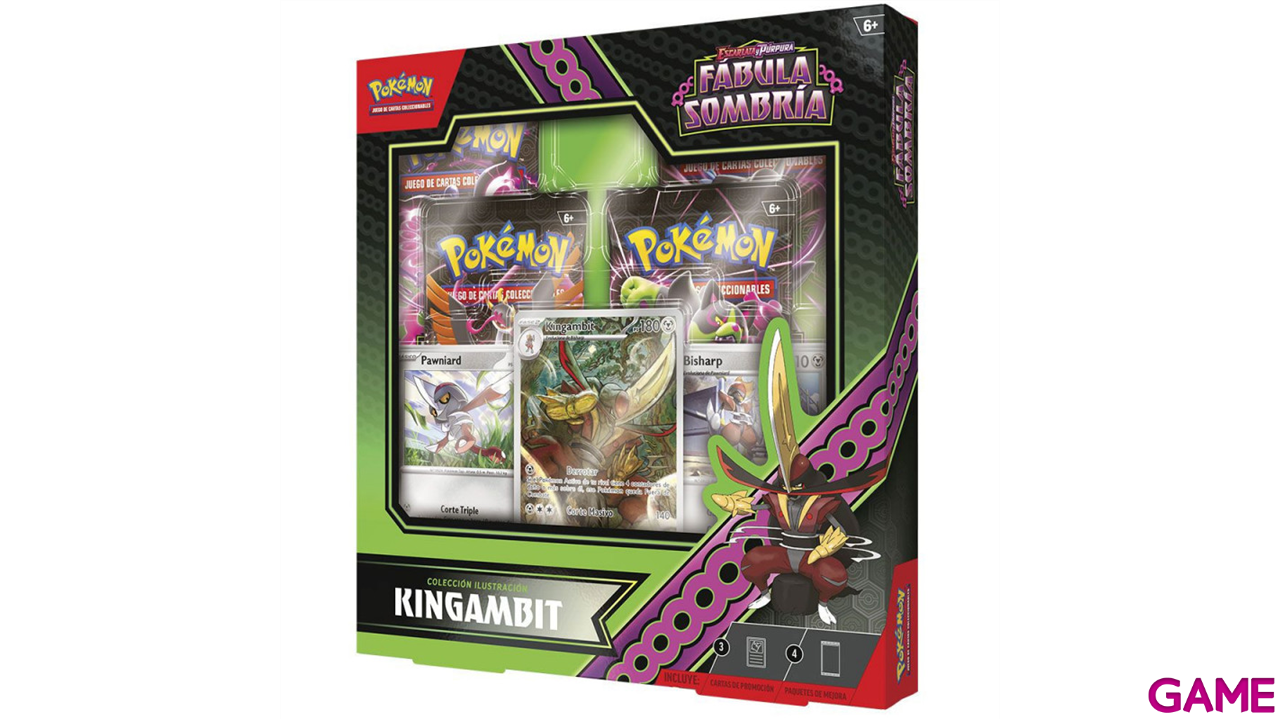 Pokémon Escarlata y Púrpura Fábula Sombría: Kingambit (español)-1