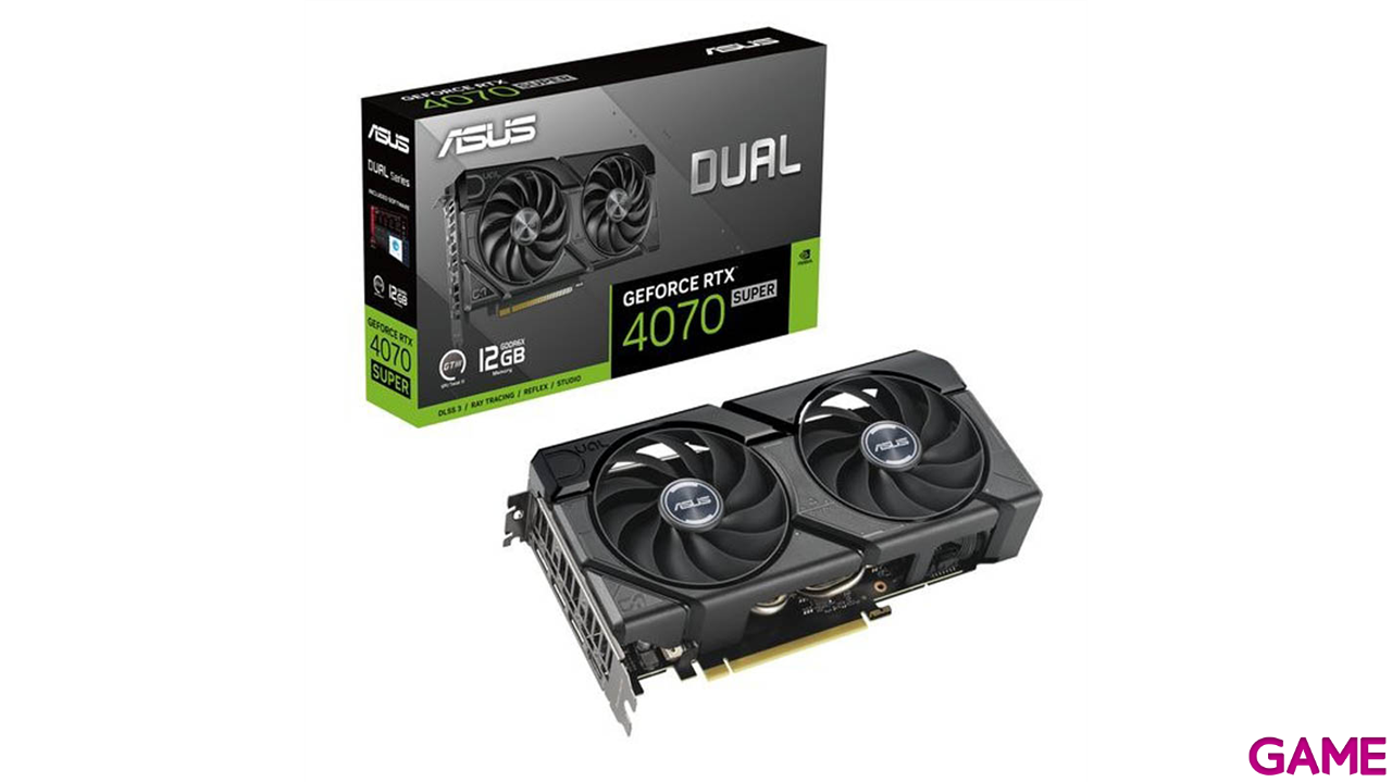 ASUS GeForce RTX 4070 Super Dual EVO 12GB GDDR6 - Tarjeta Grafica Gaming-2