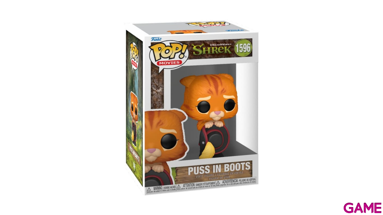 Figura POP Shrek Gato con Botas Shrek-1