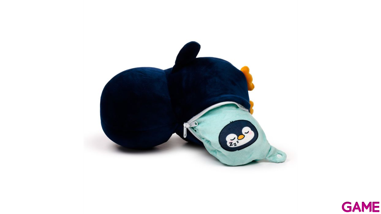Almohada viaje peluche Swapseazzz Pinguino Adoramals-0